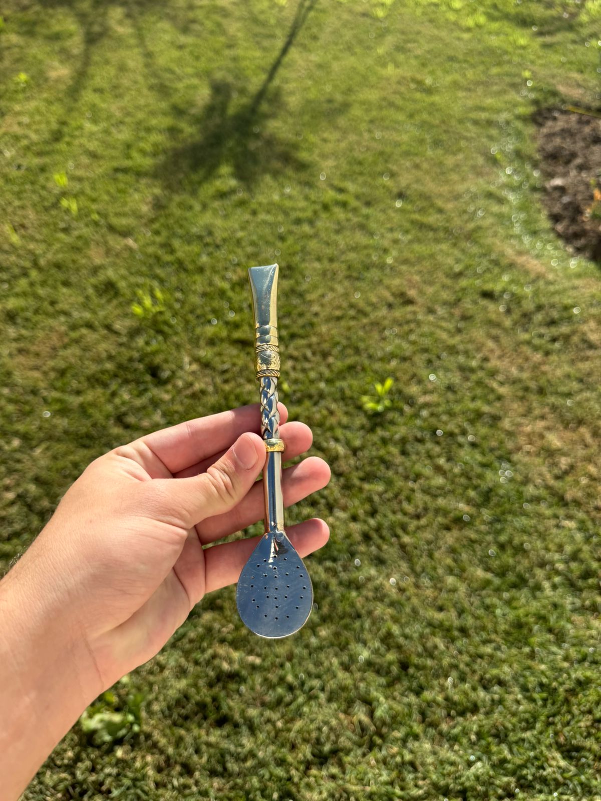 Bombillones Premium Alpaca y Bronce