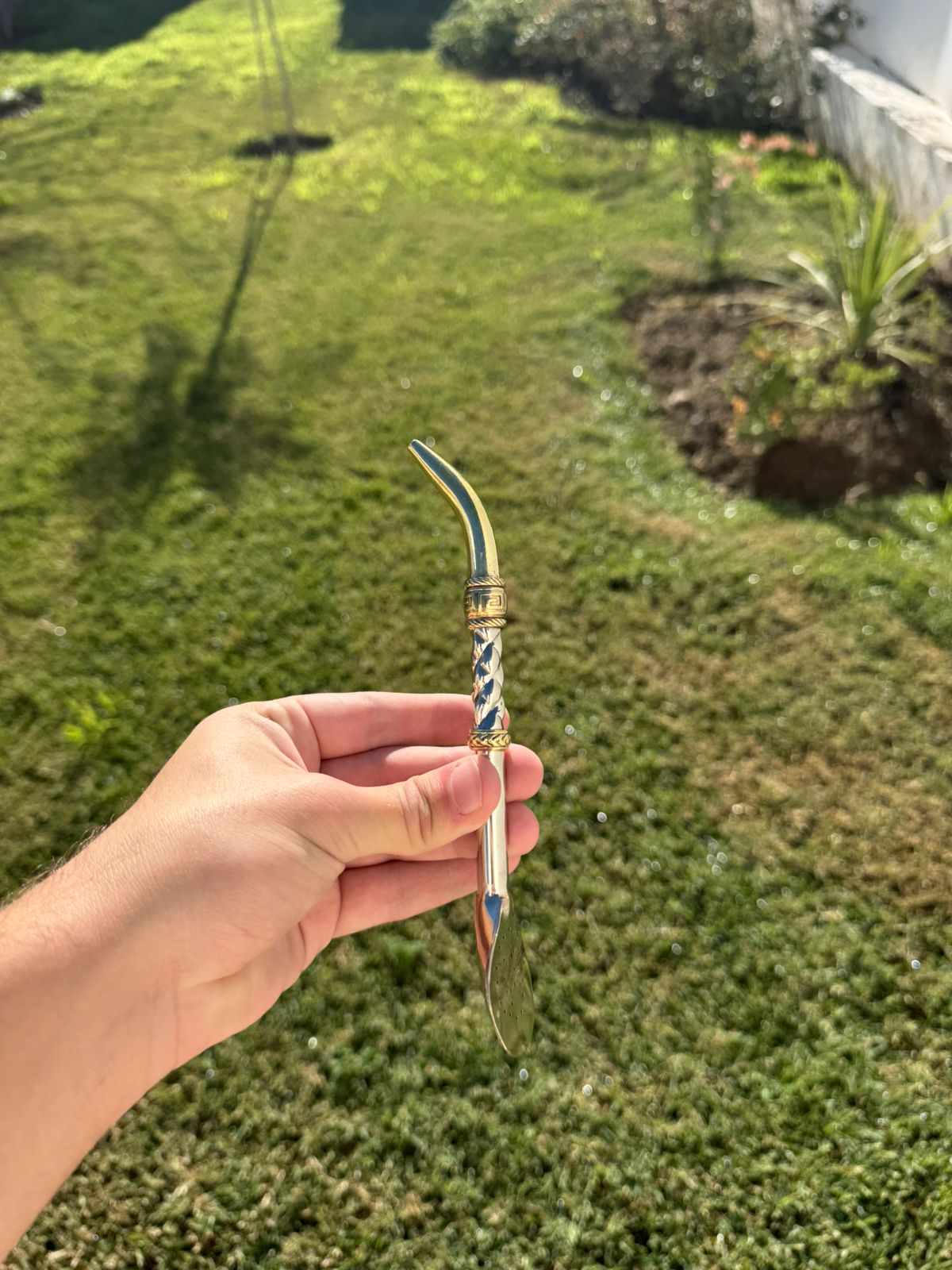 Bombillones Premium Alpaca y Bronce