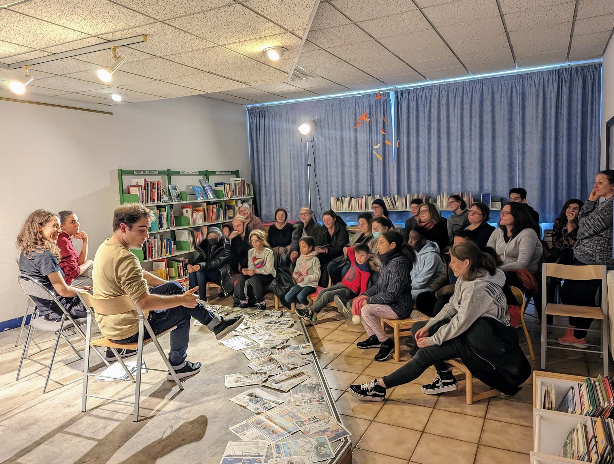 Atelier lecture à voix haute (9-18 ans)