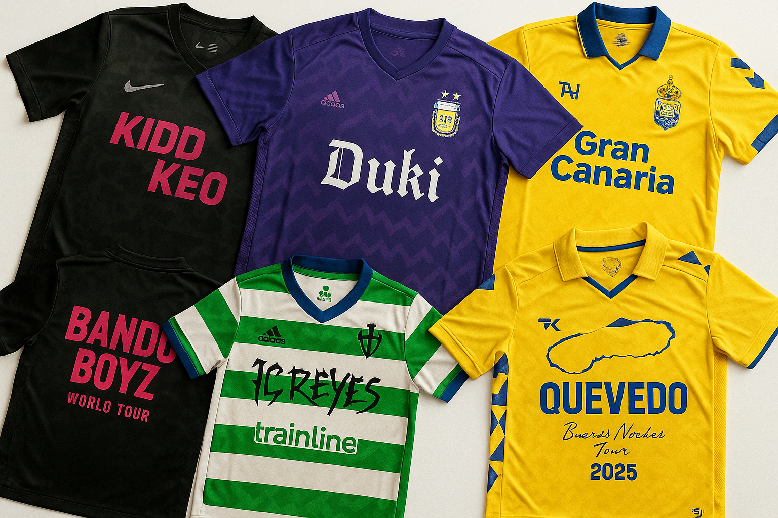 Camisetas Edición Cantante