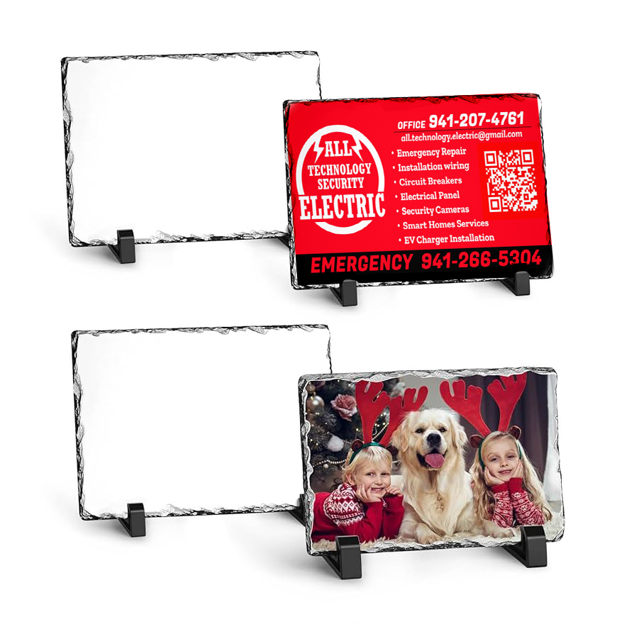 rectangular slate rock