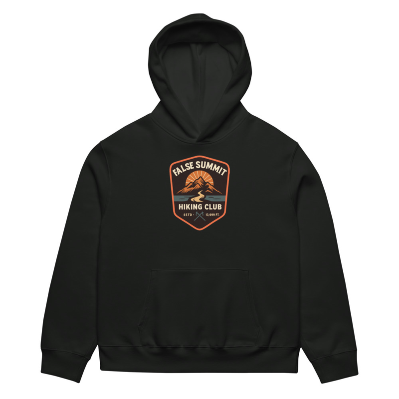 Oversized heavyweight hoodie