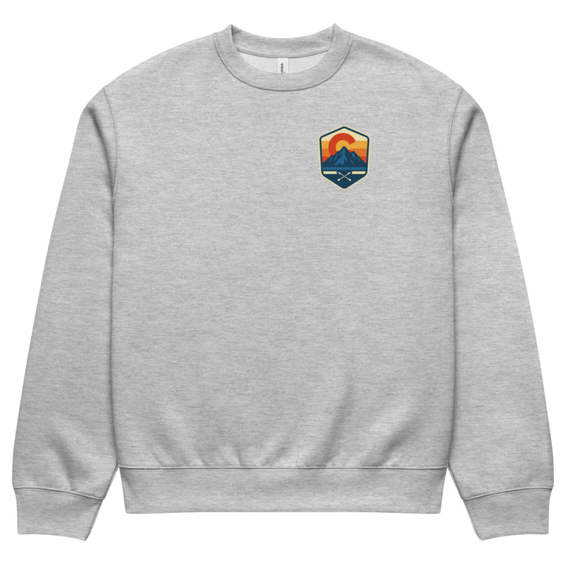 Oversized heavyweight sweatshirt