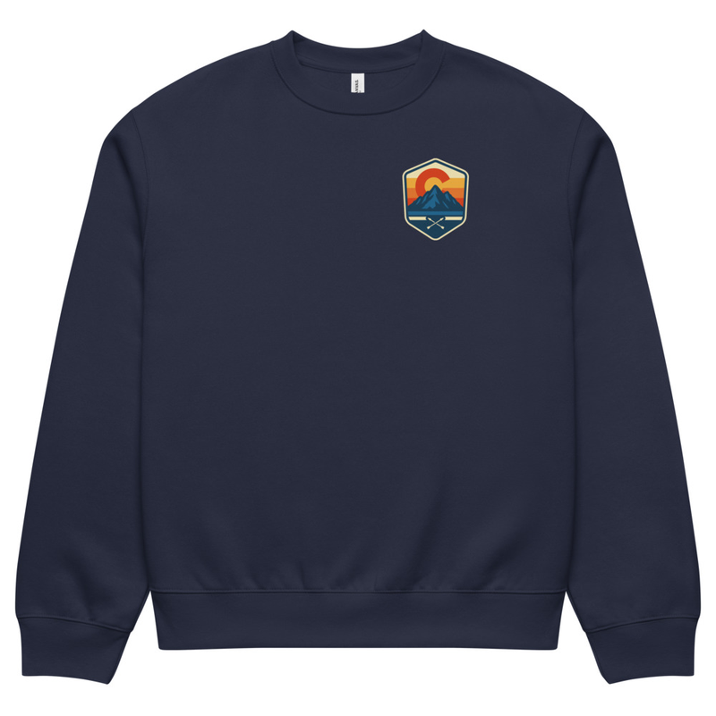 Oversized heavyweight sweatshirt
