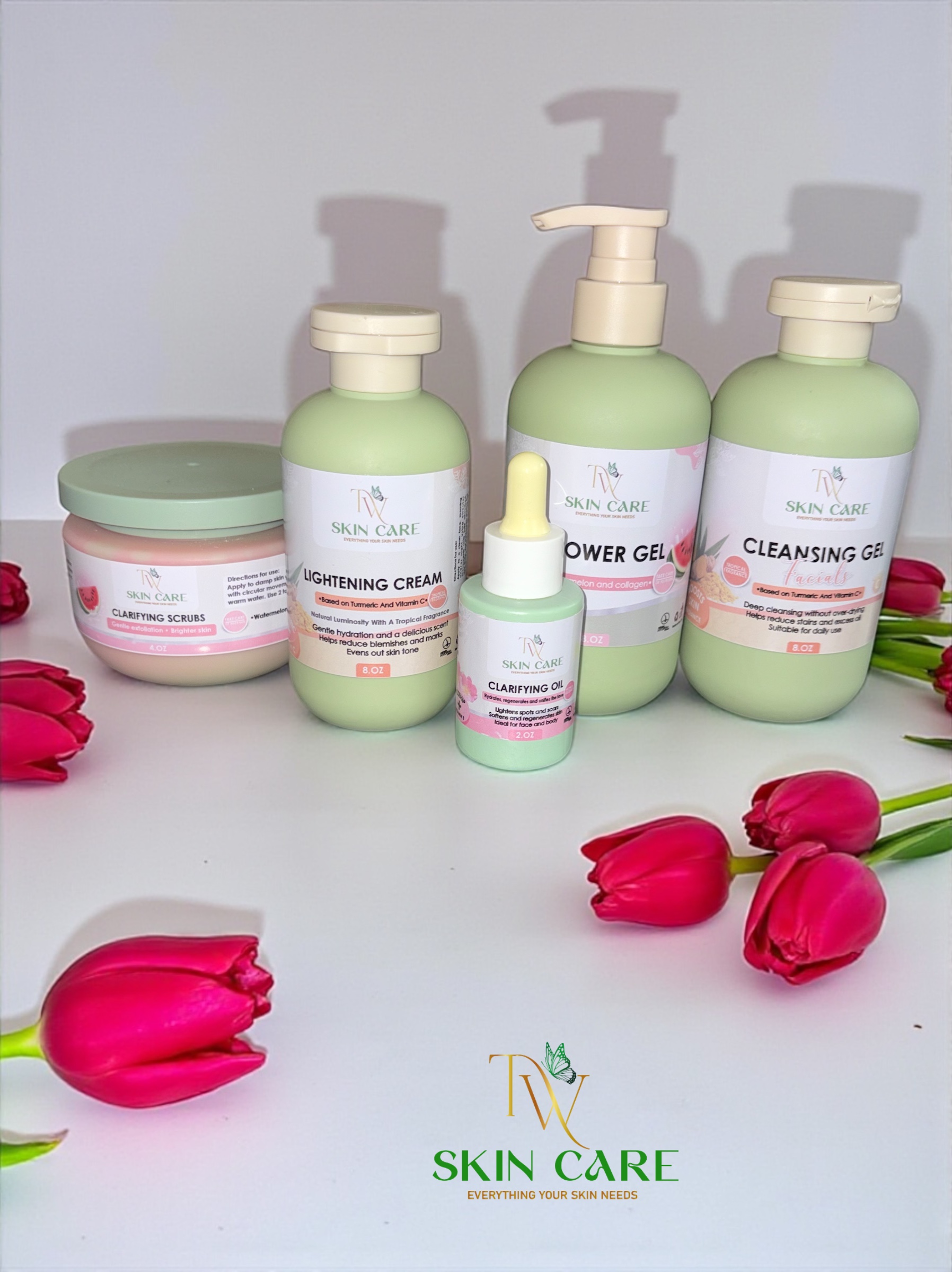 Natural Whitening Body Care Set
