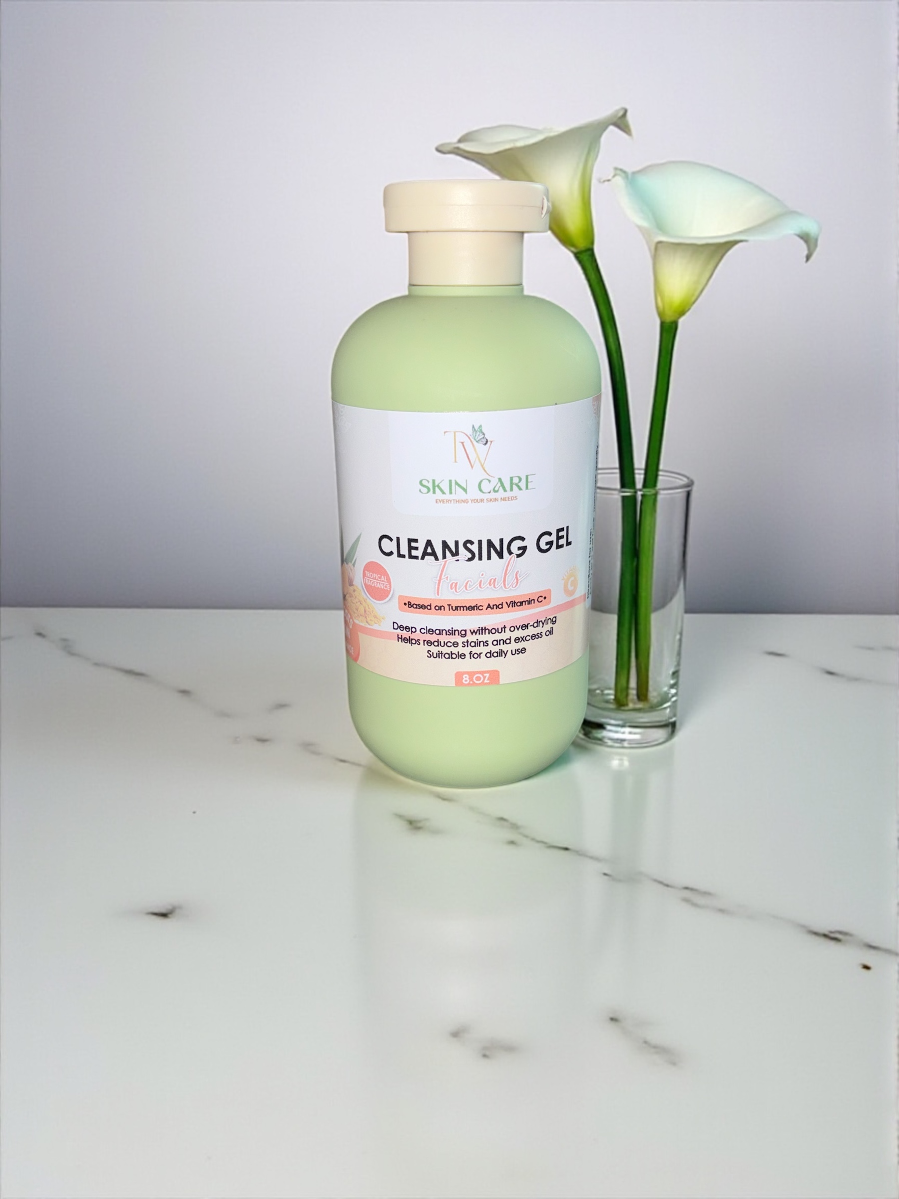 Turmeric & Vitamin C Cleansing Facial Gel