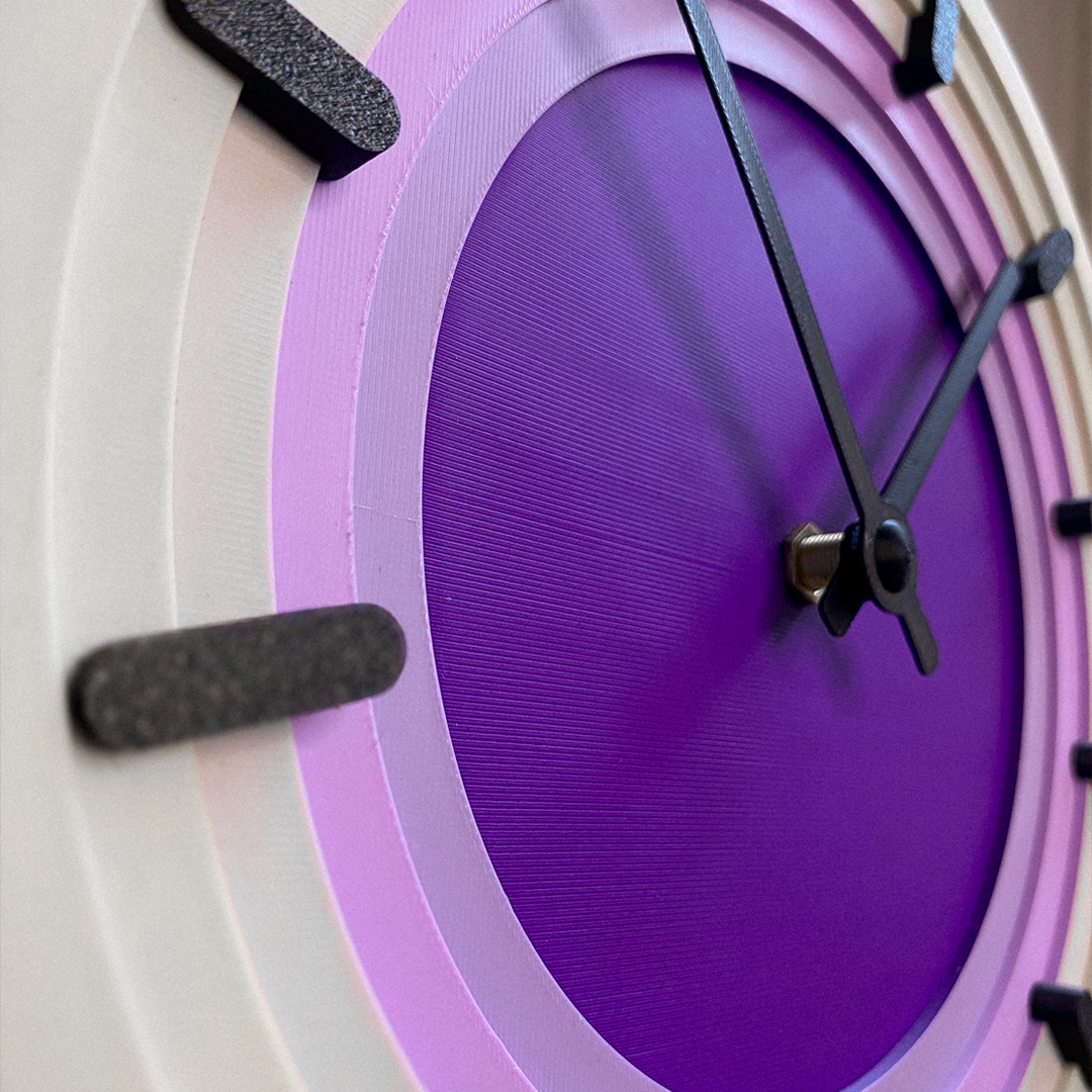 Custom 3D Printed Wall Clock