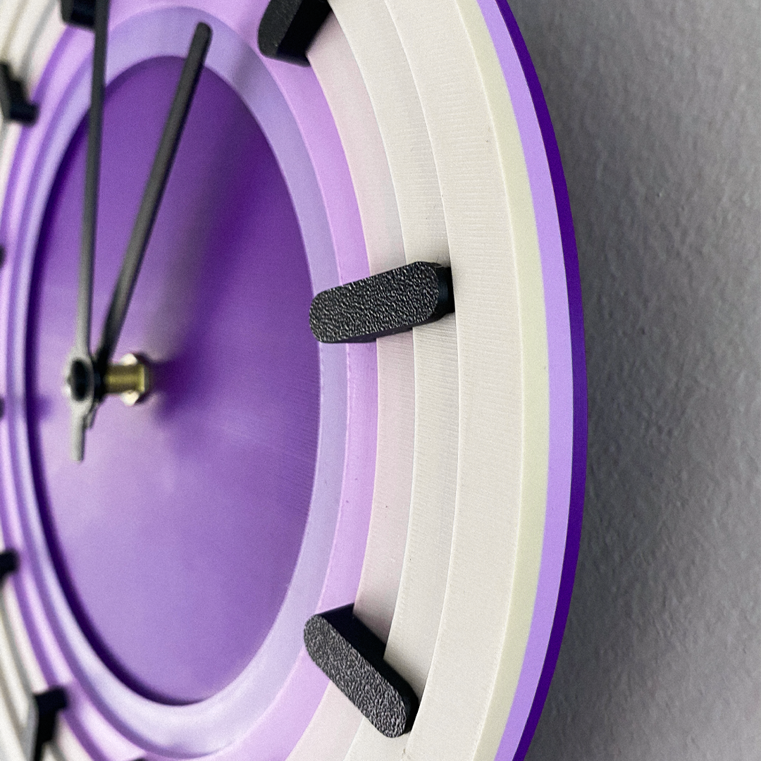 Custom 3D Printed Wall Clock