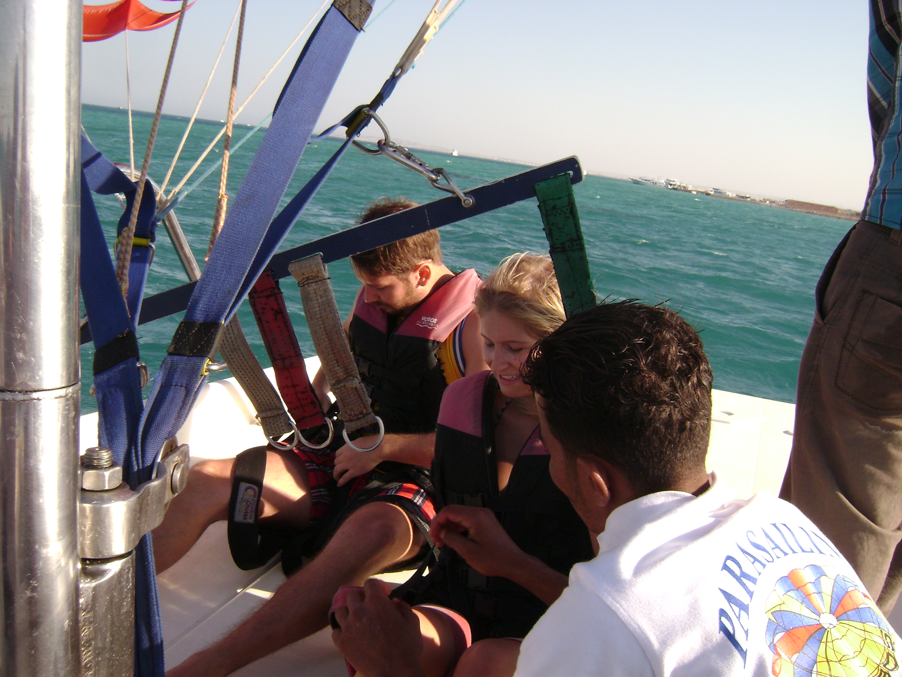 Parasailing in Hurghada