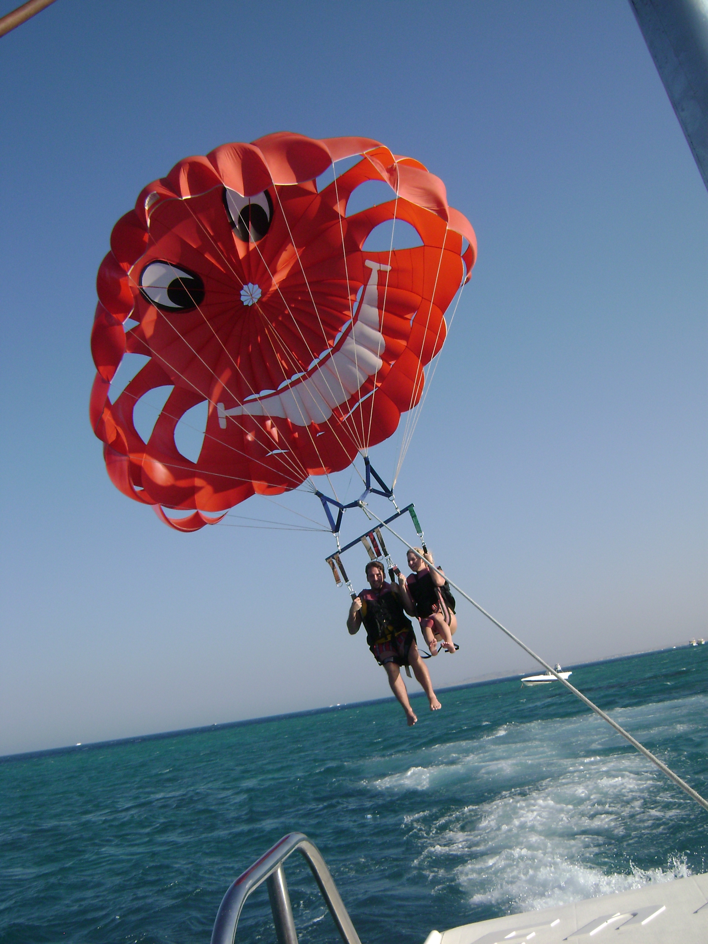Parasailing in Hurghada