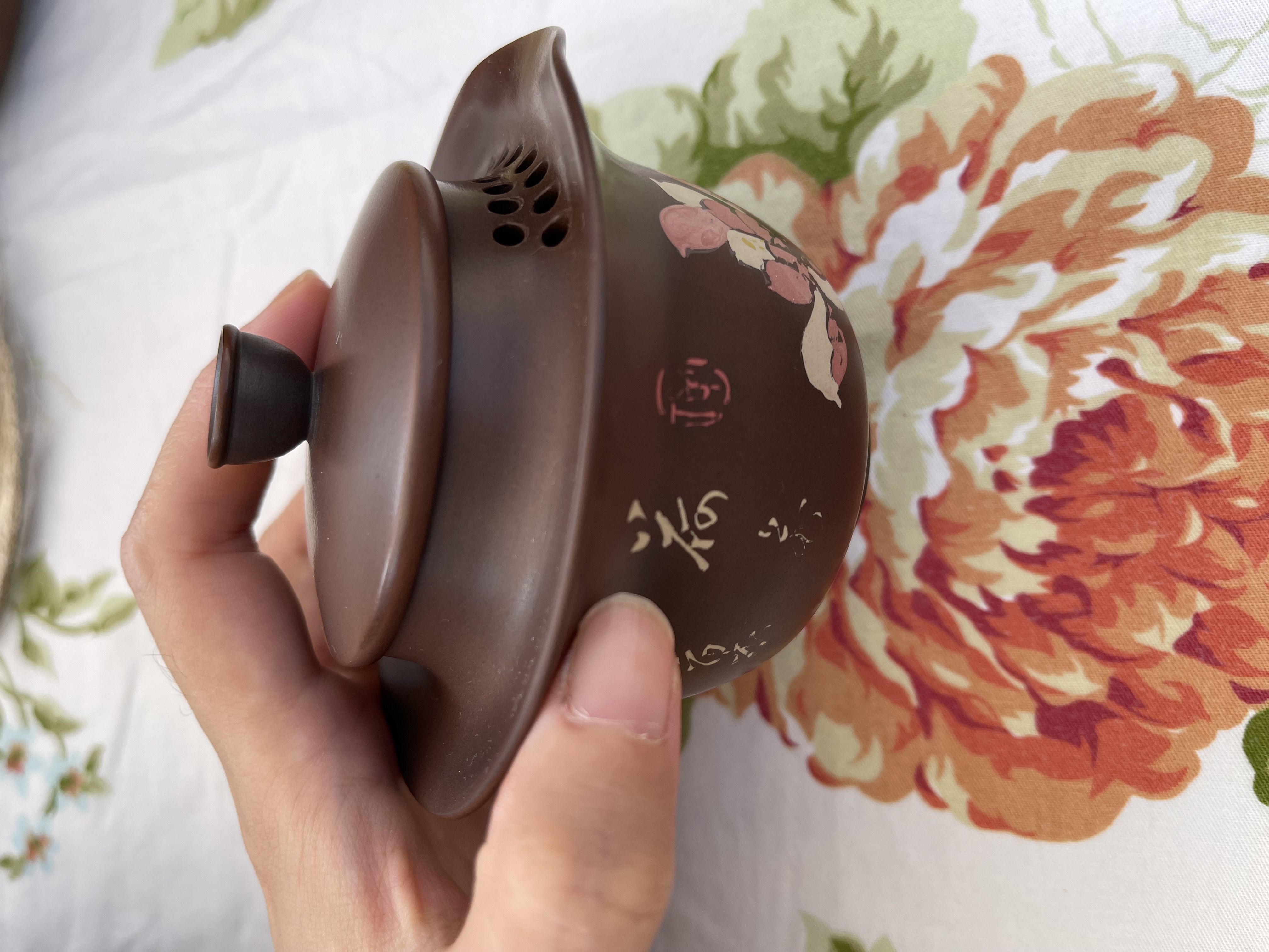 Théière Gaiwan en Jianshui zitao