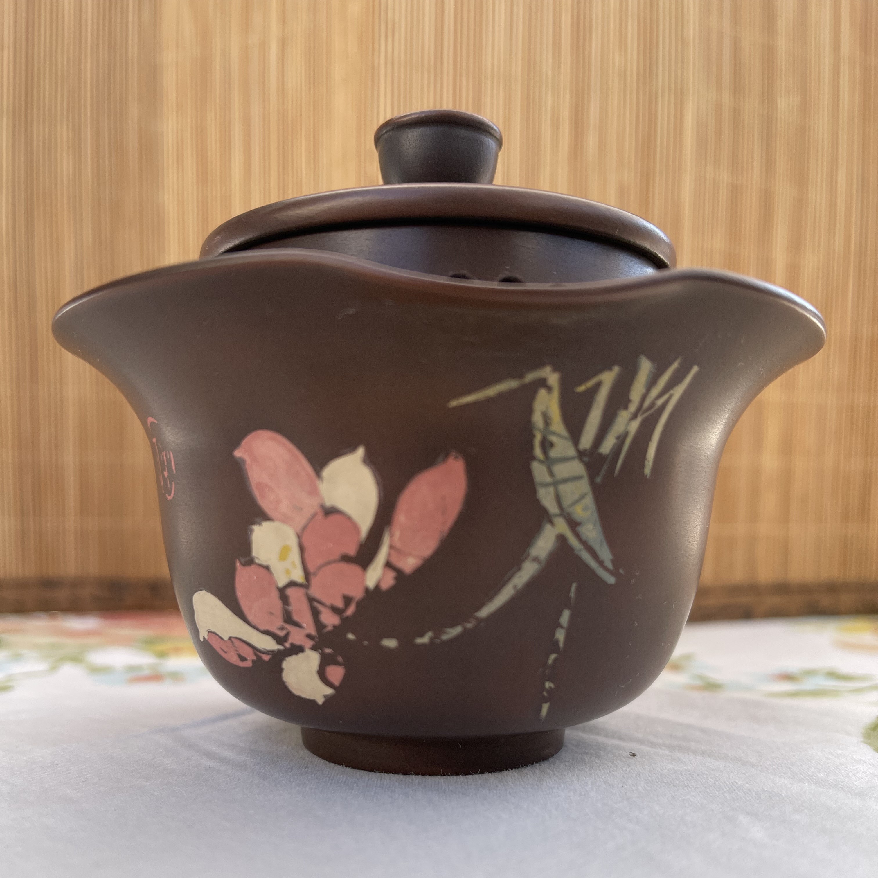 Théière Gaiwan en Jianshui zitao