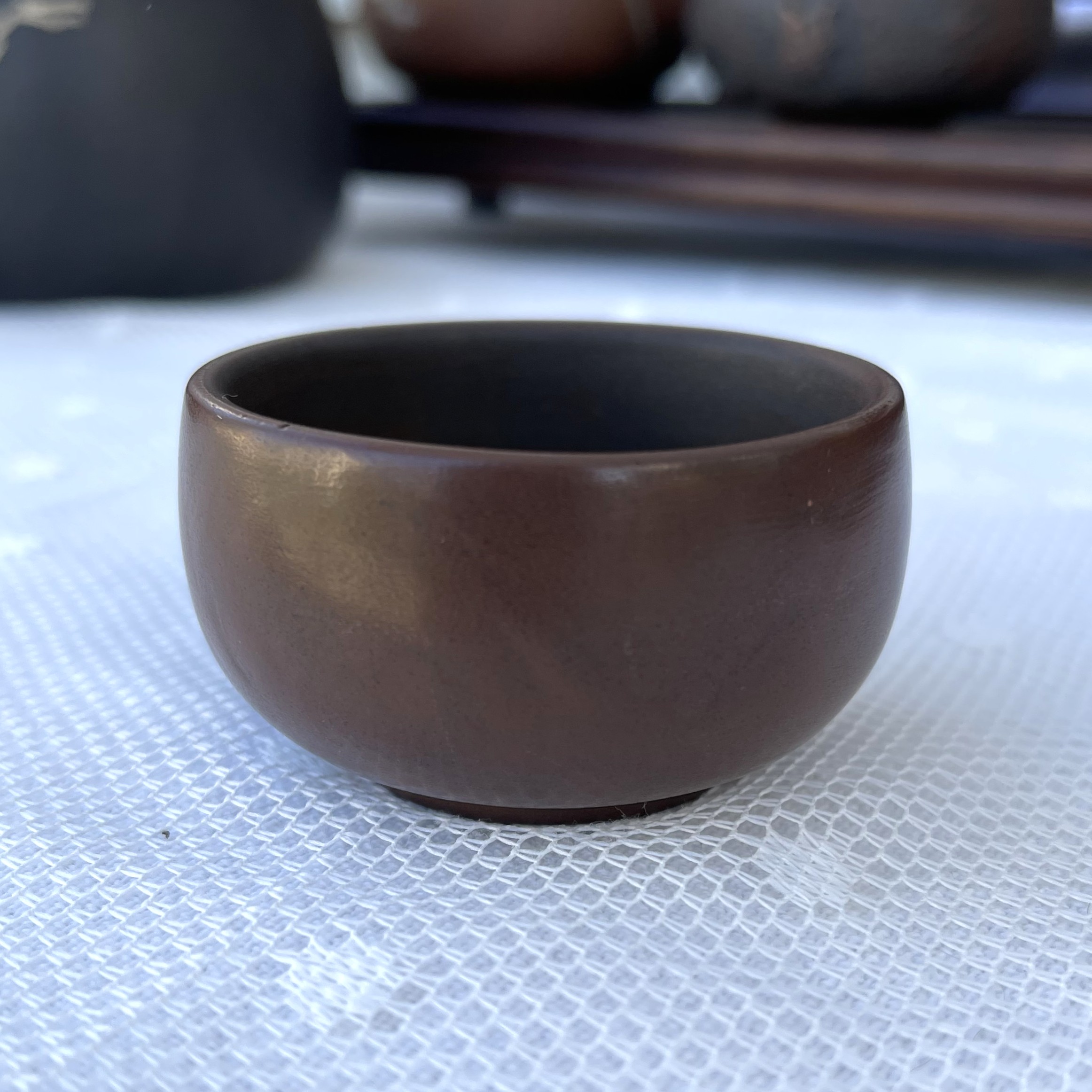 Petite tasse marron