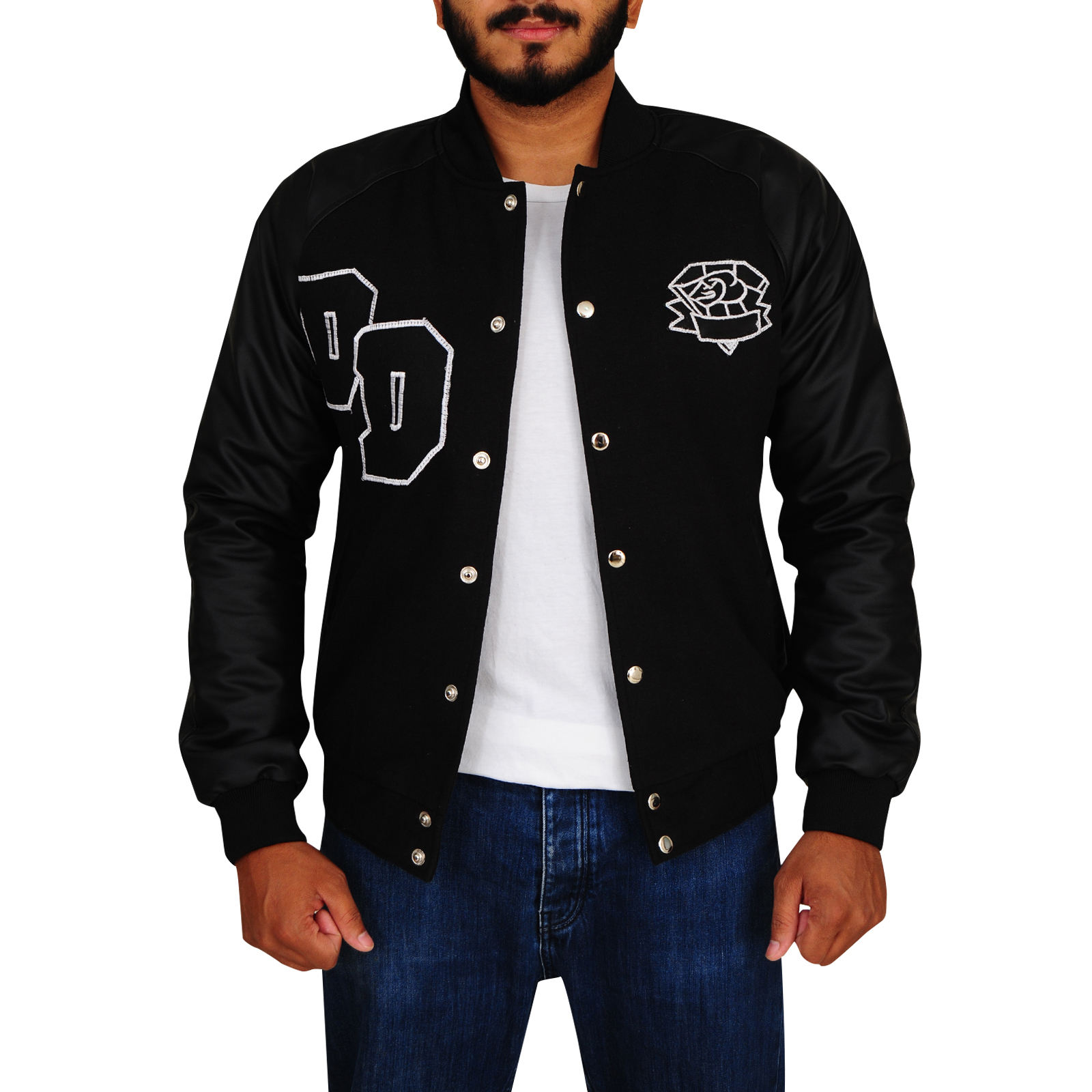 Black Varsity Jacket