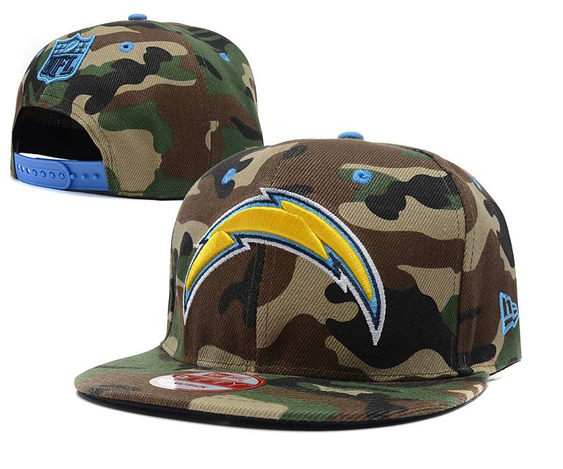 Camouflage Los Angeles Chargers Snapback Hat