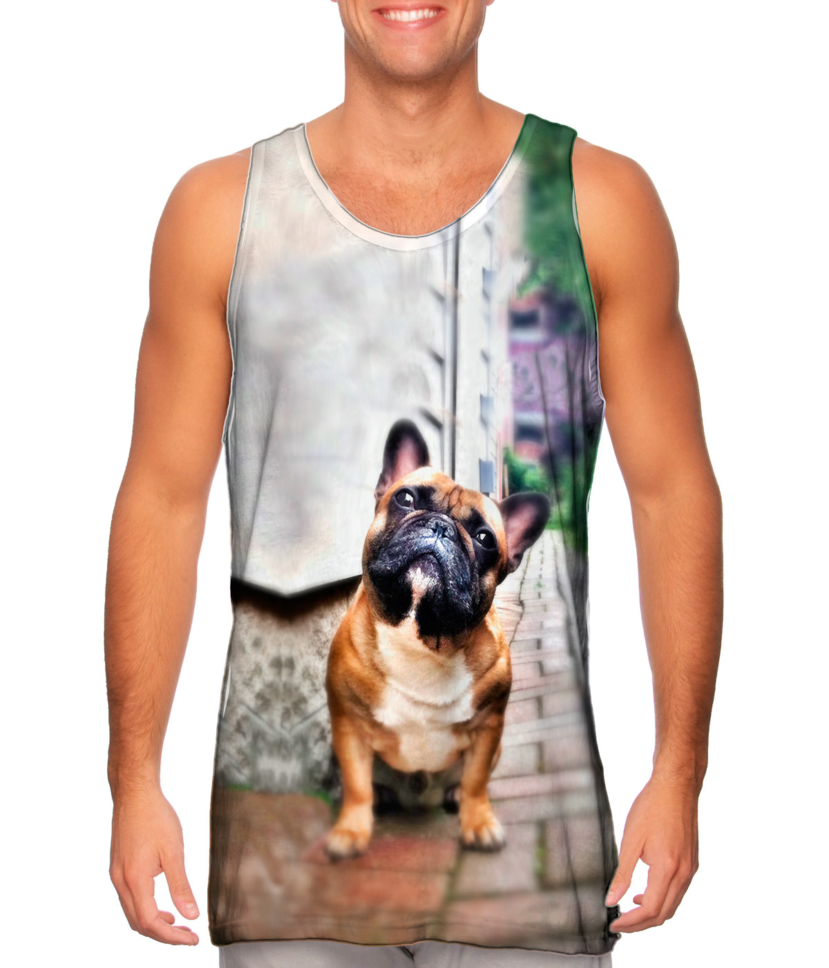 Bulldog Graphic Tank Top