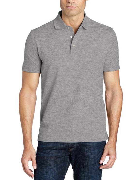 Men's Gray Polo Shirt