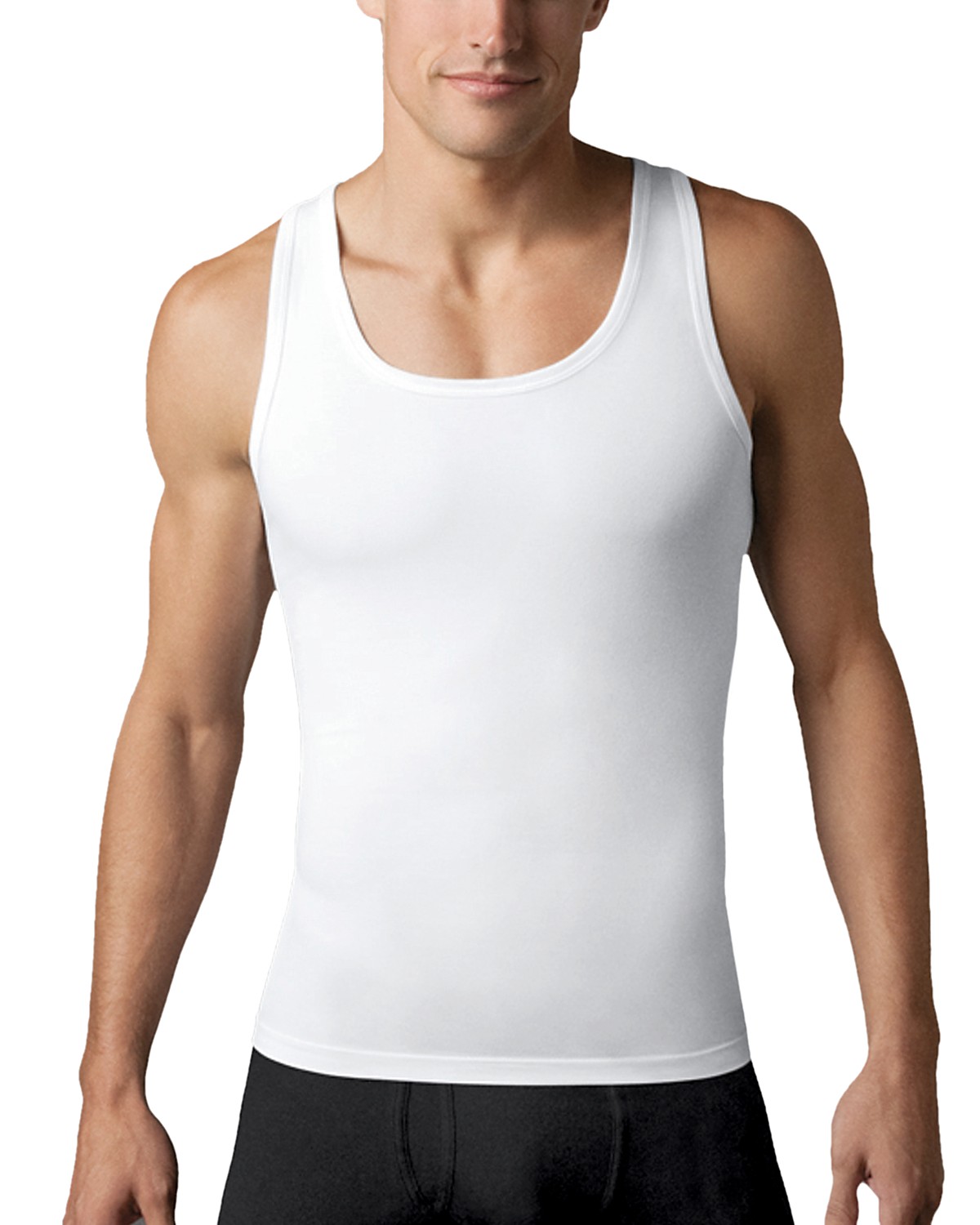 Men's White Tank Top