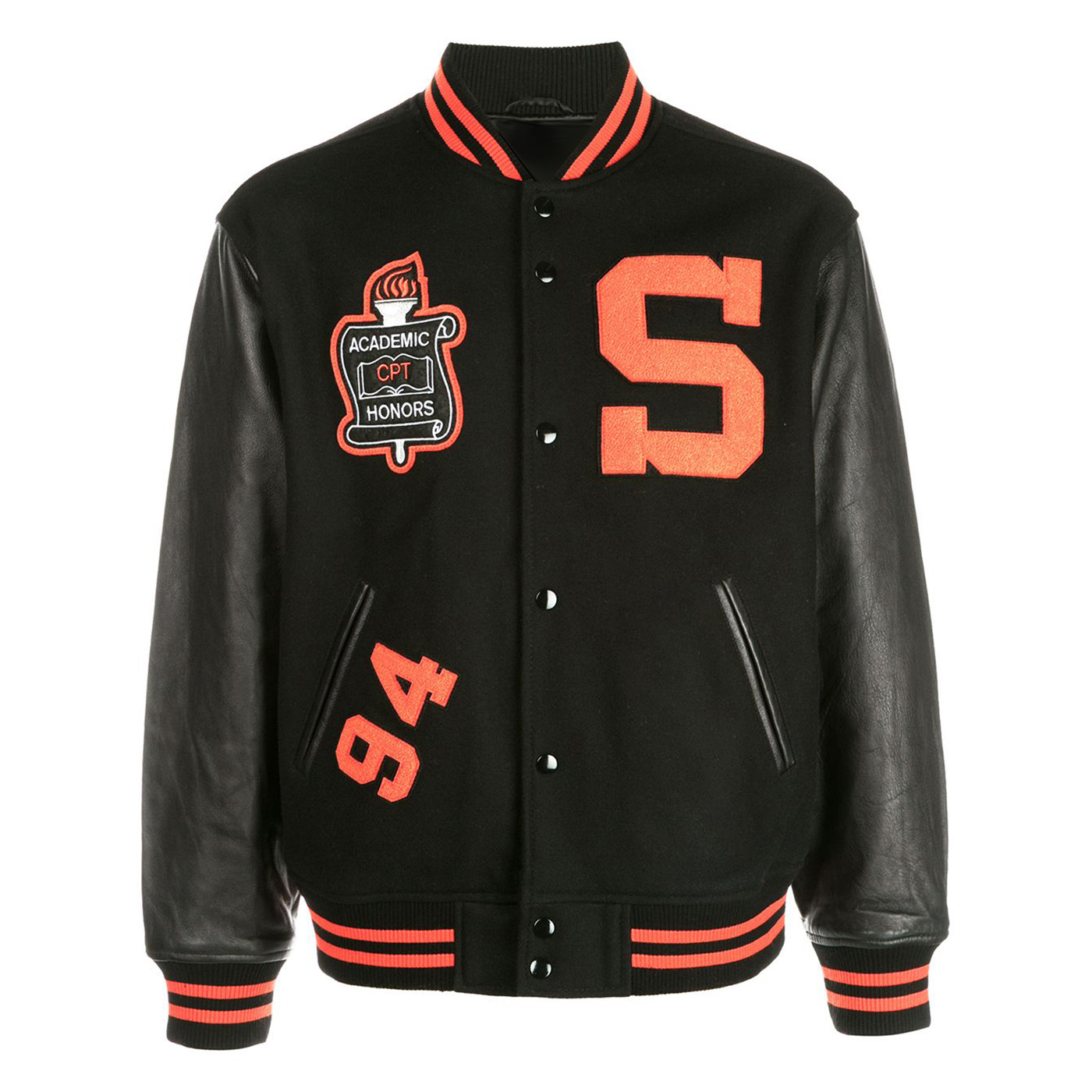 Black Varsity Jacket