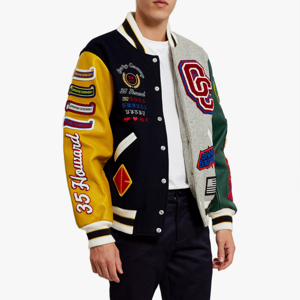 Varsity Patchwork Jacket