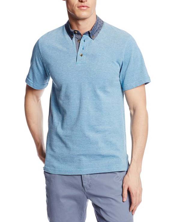 Men's Light Blue Polo Shirt