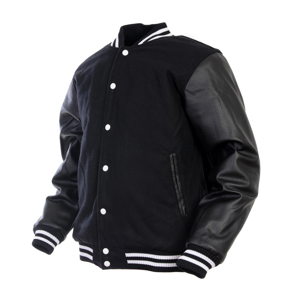 Black Varsity Jacket