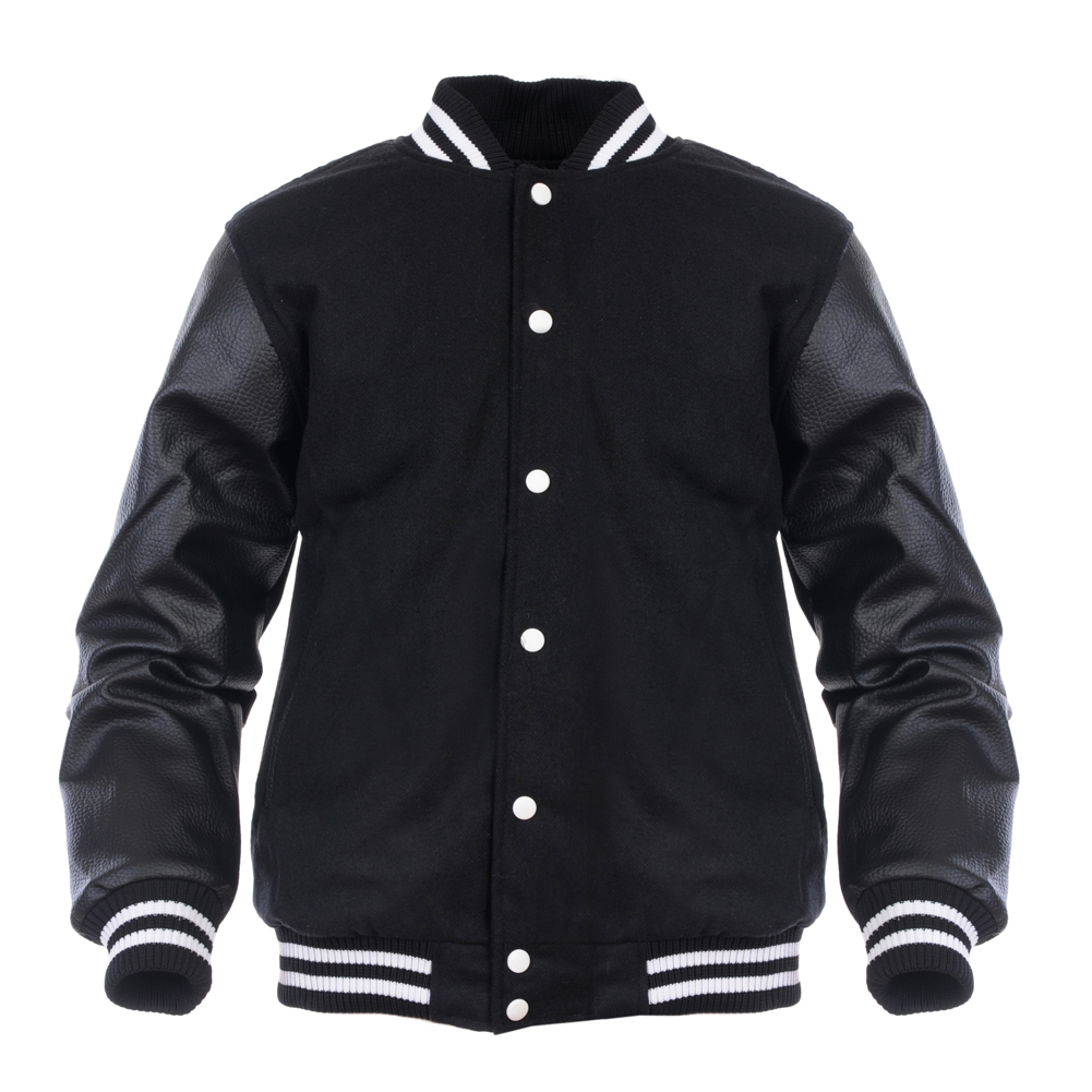 Black Varsity Jacket
