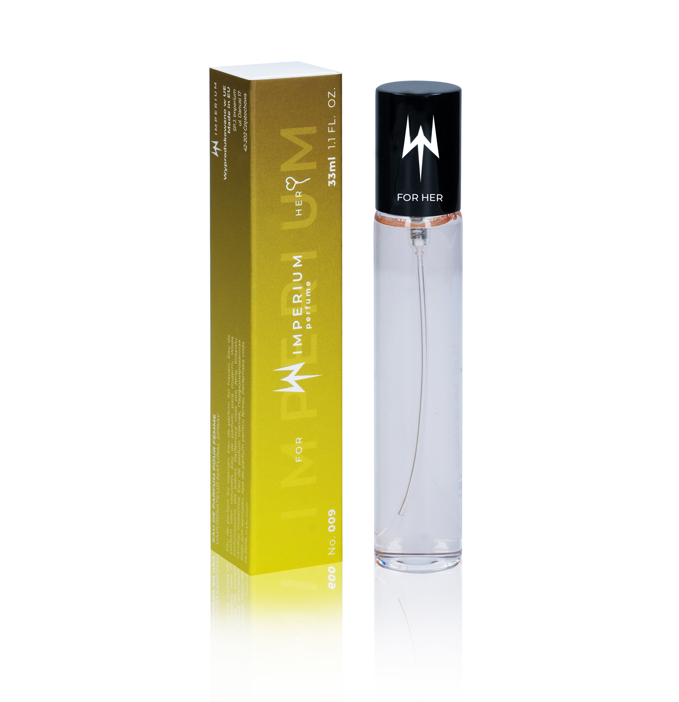 IMPERIUM #009 For Her perfum Gold Aura insp.