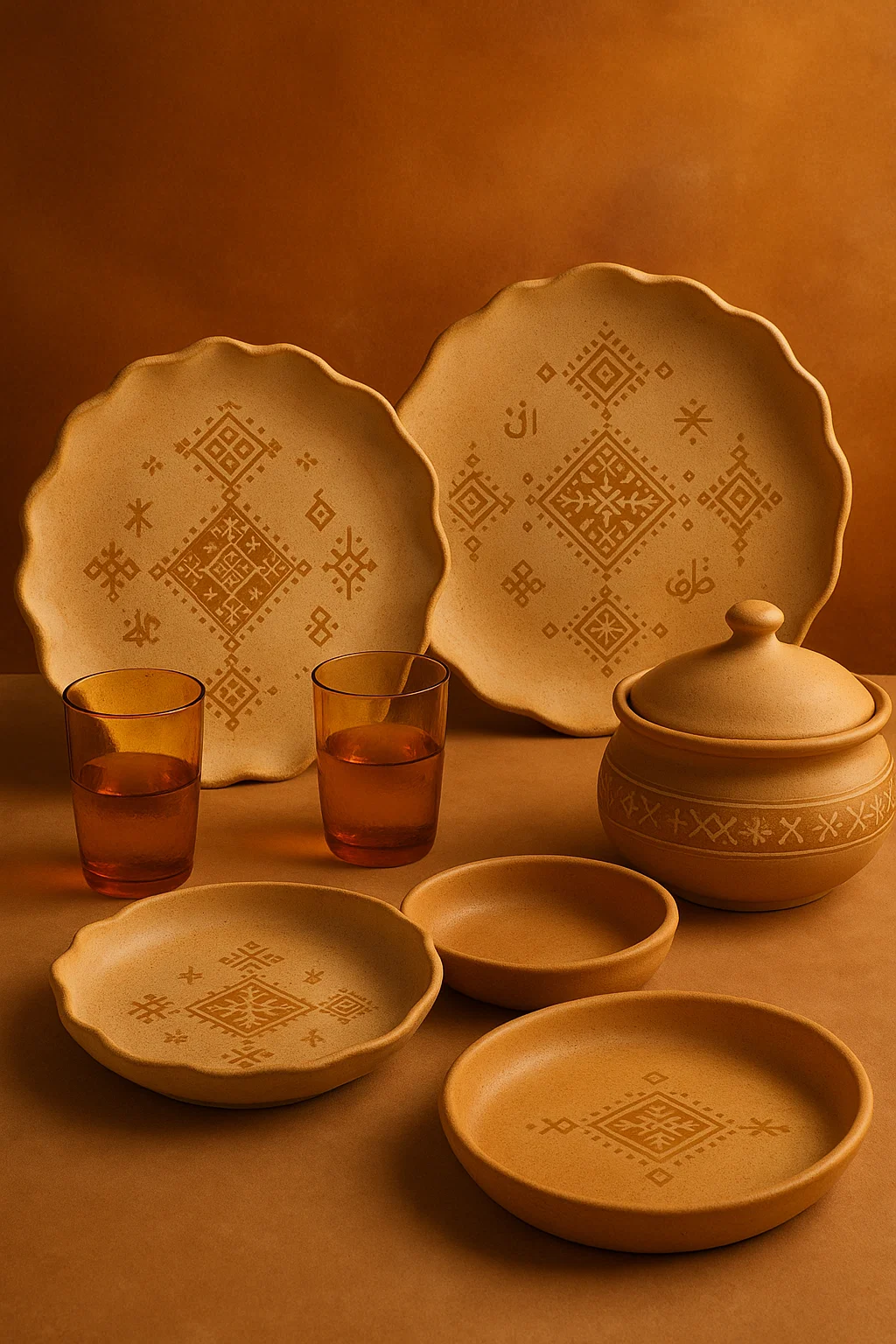 Handcrafted Ceramic Dinnerware Set