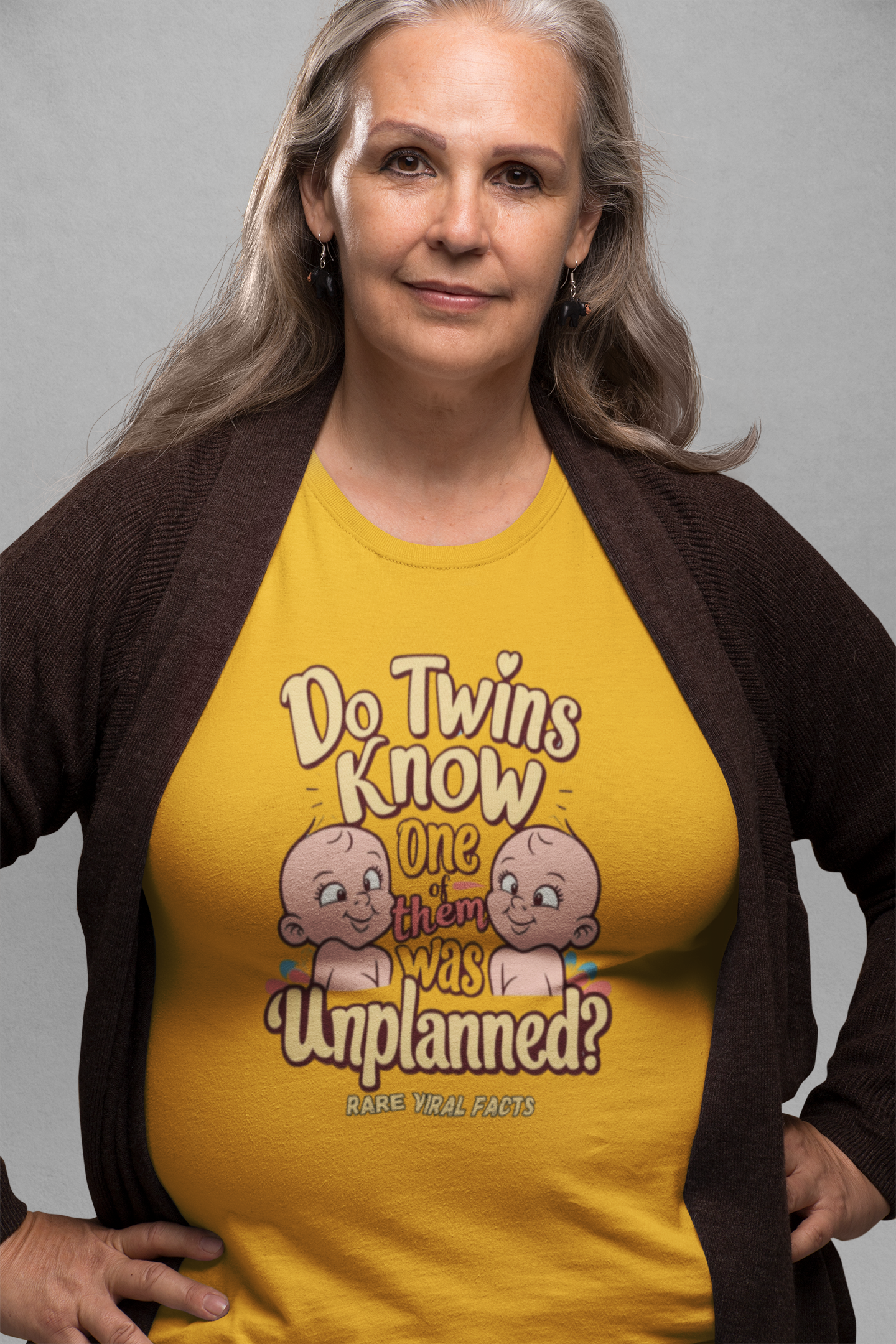 Funny Twins Unplanned T-Shirt