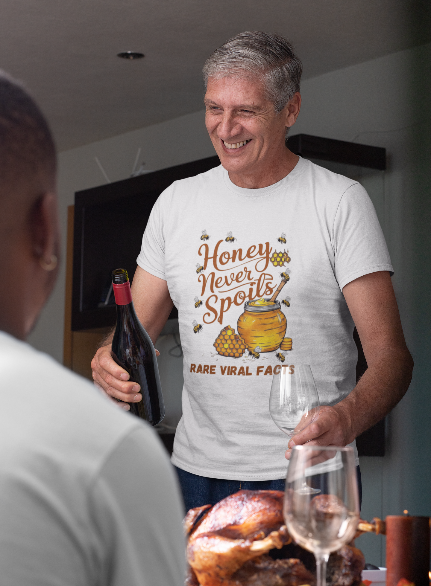 Honey Never Spoils Graphic T-Shirt