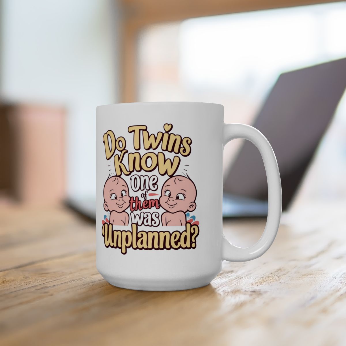Funny Twins Mug