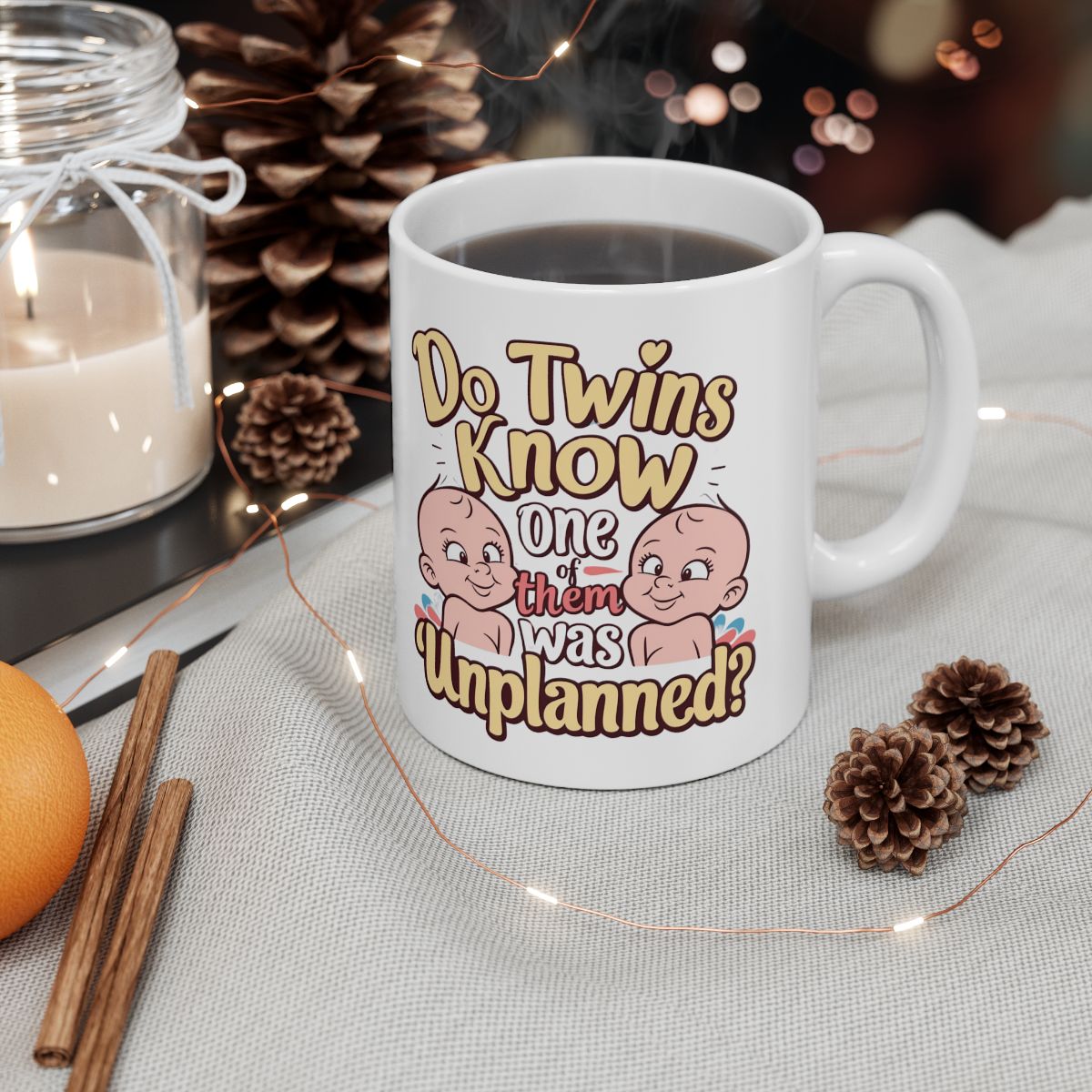Funny Twins Mug