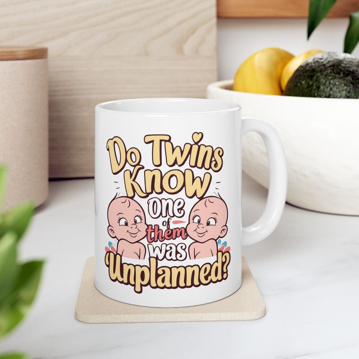 Funny Twins Mug