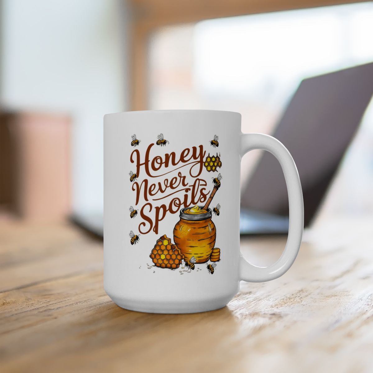Honey Never Spoils Mug