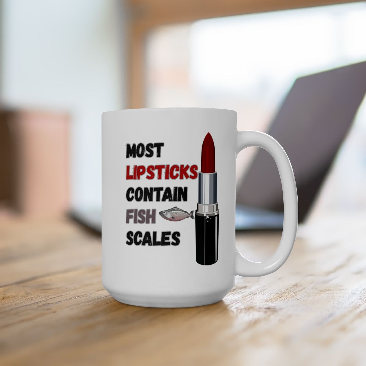 Lipstick Fact Coffee Mug