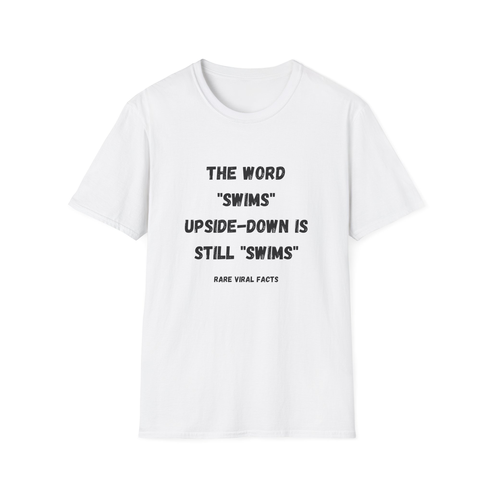 Swims Word Optical Illusion T-Shirt