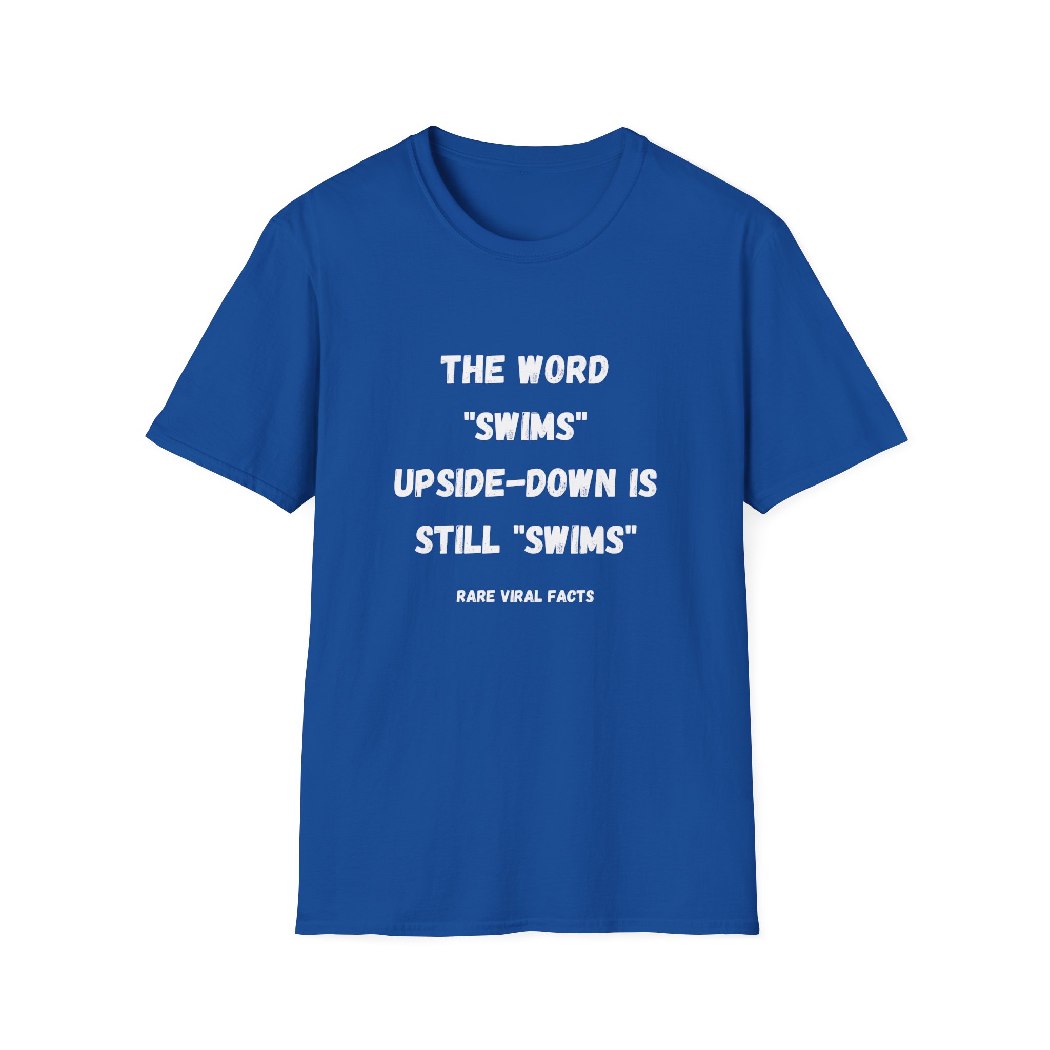 Swims Word Optical Illusion T-Shirt
