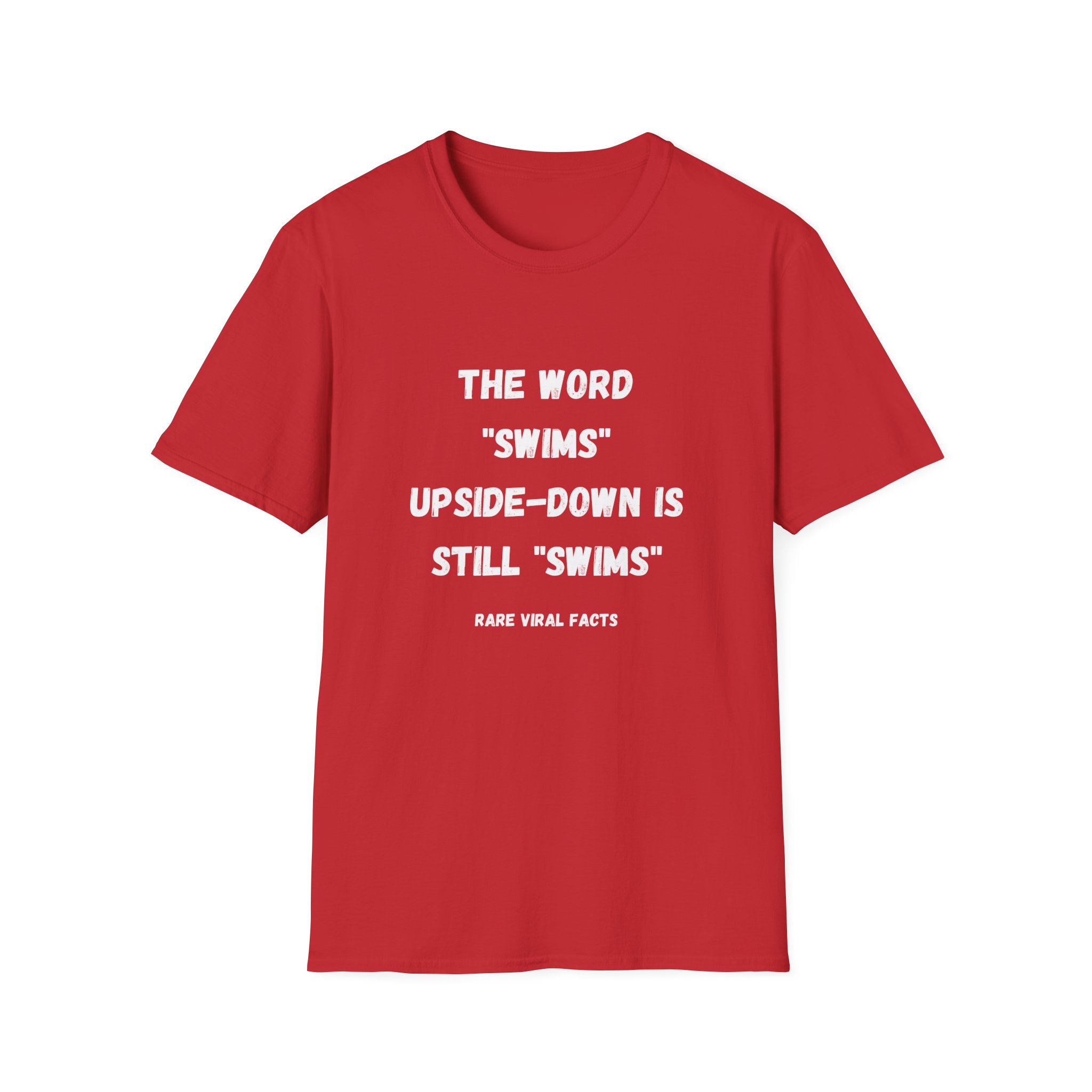 Swims Word Optical Illusion T-Shirt