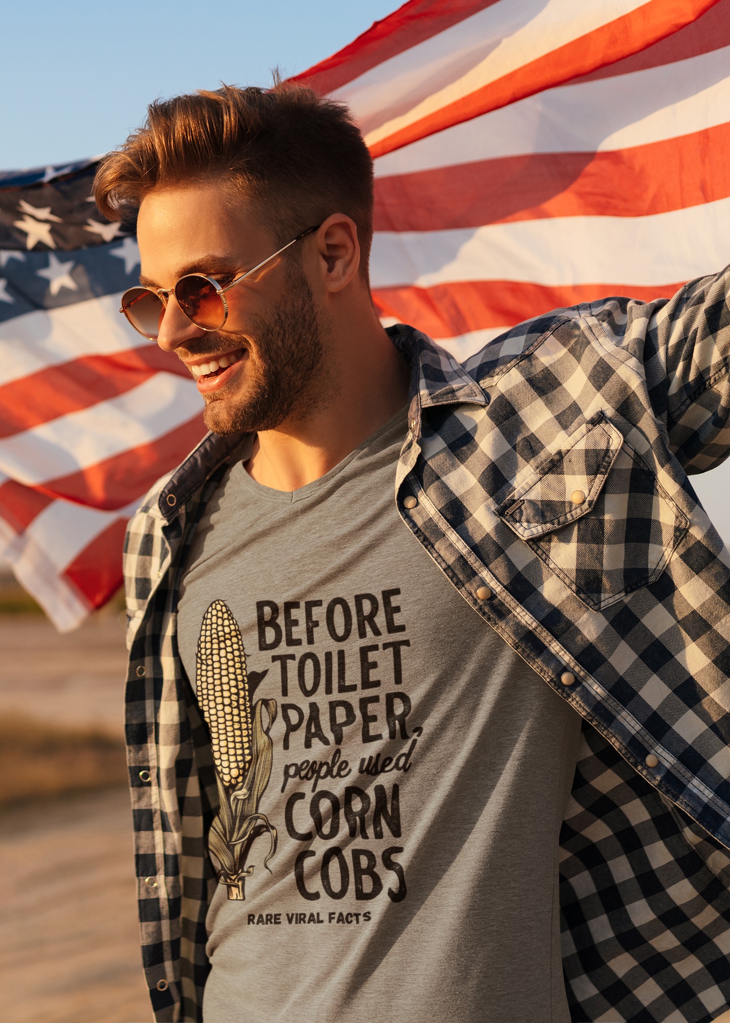 Funny Toilet Paper Fact T-shirt