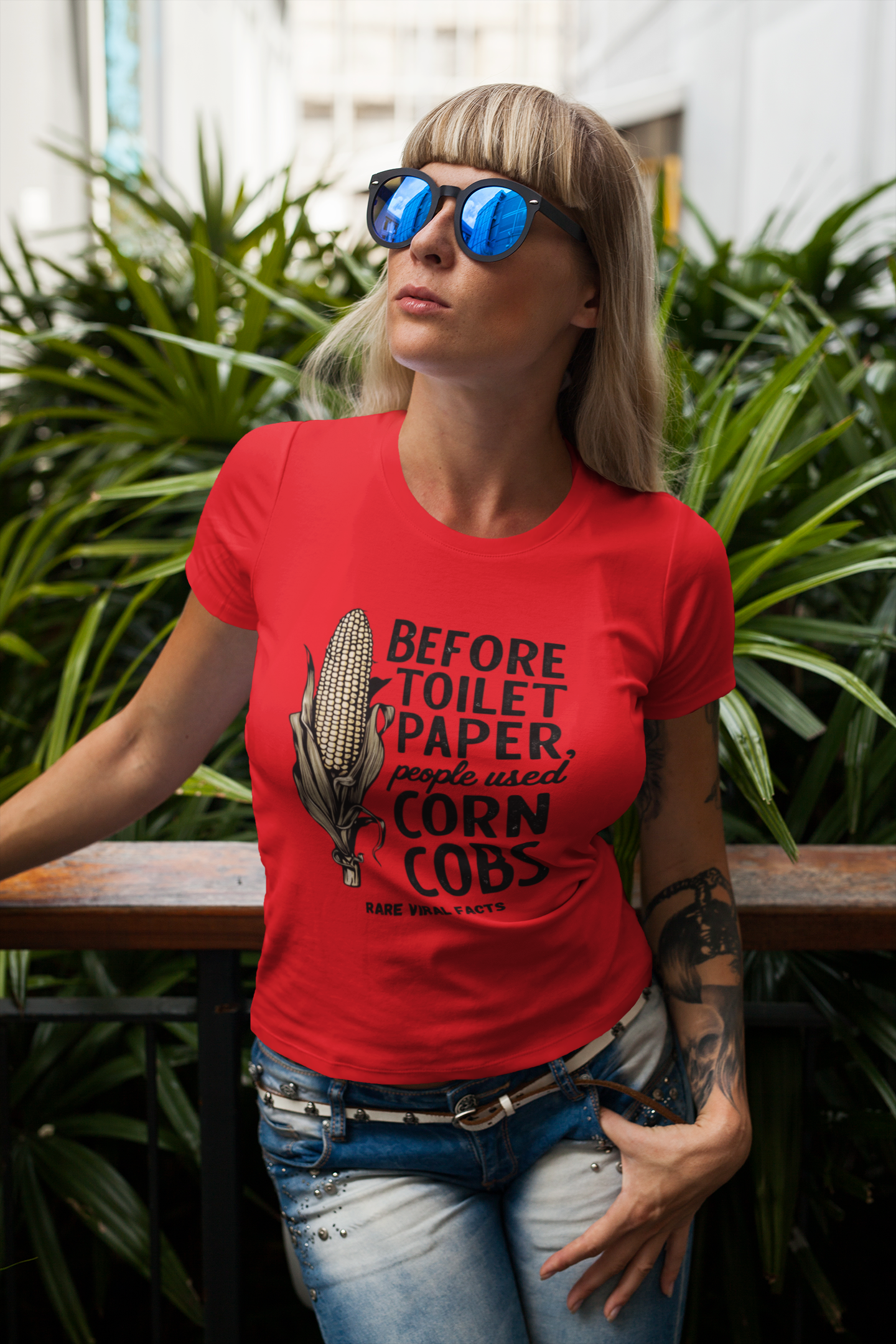 Funny Toilet Paper Fact T-shirt