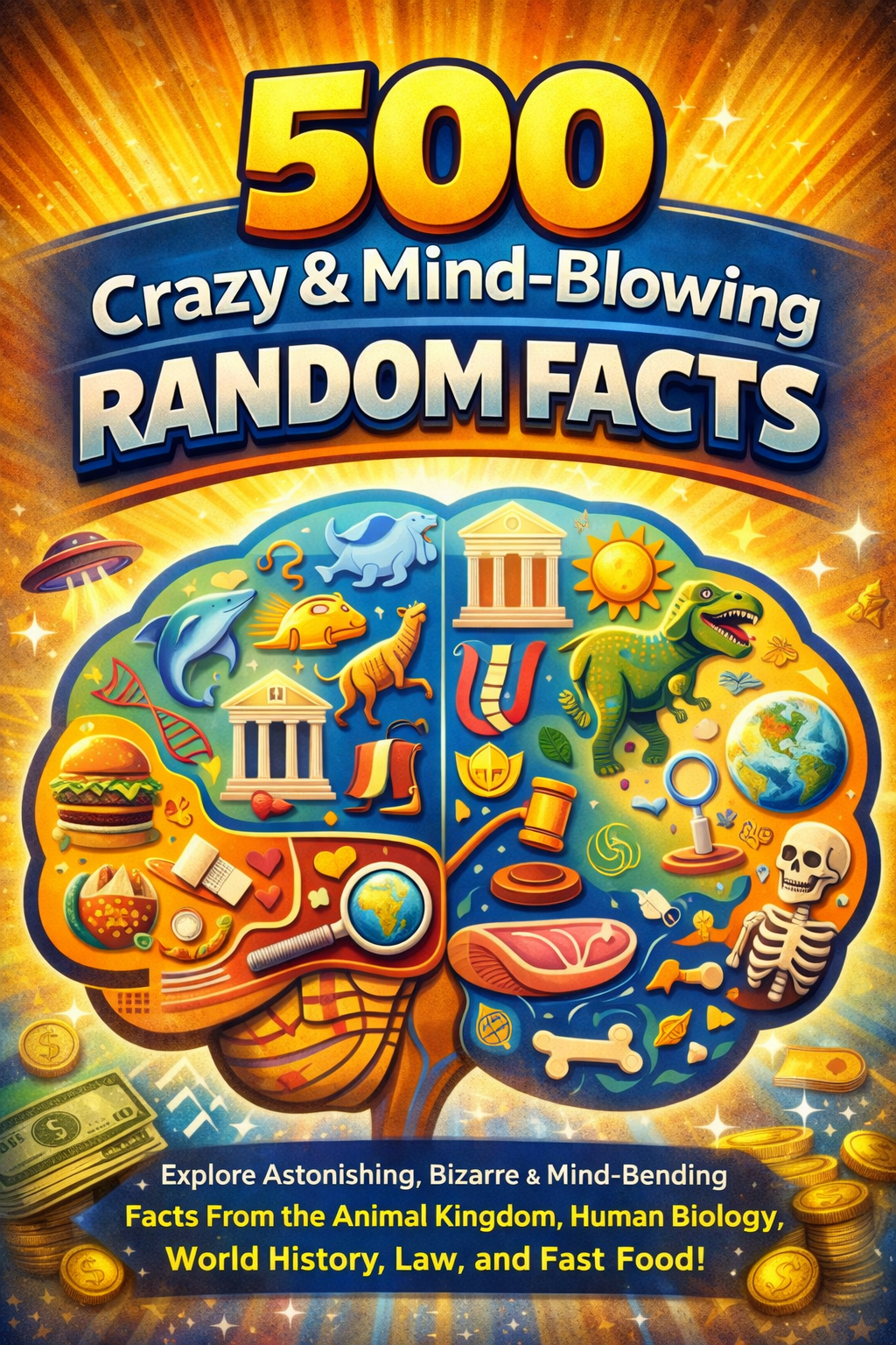 500 Crazy & Mind-Blowing Random Facts eBook