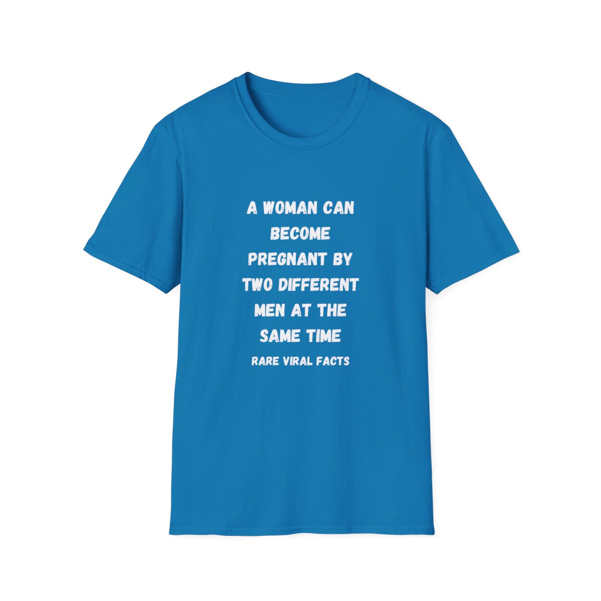 Woman Pregnant By 2 Men T-Shirt