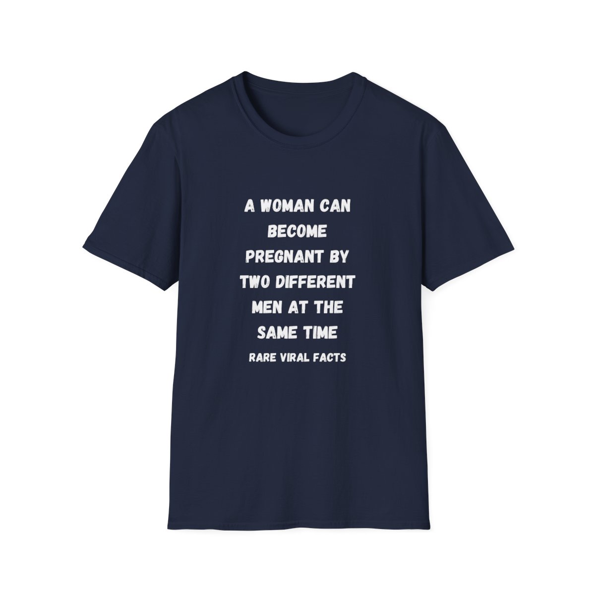 Woman Pregnant By 2 Men T-Shirt