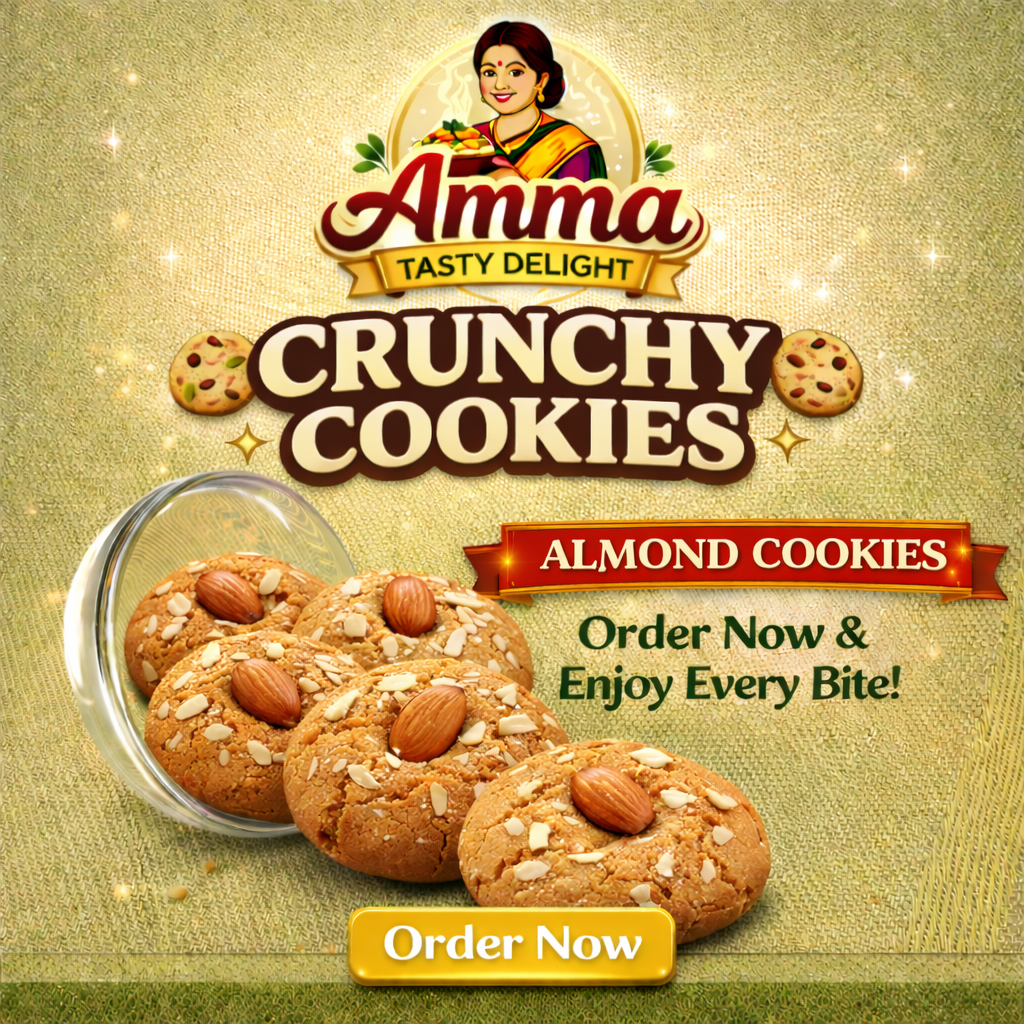 Almond Crunch Cookies