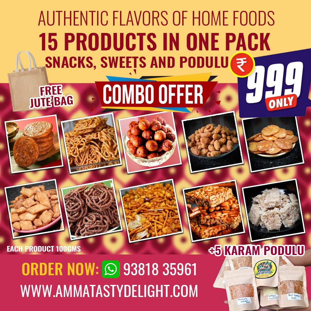 15 Products in One Pack – Sankranthi Special Combo