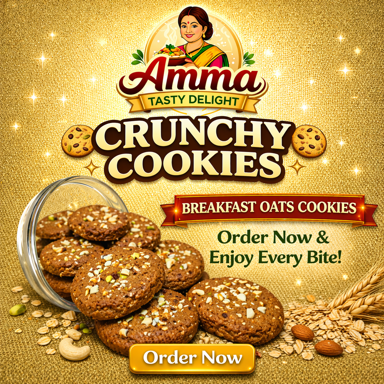 Breakfast Oats Cookies