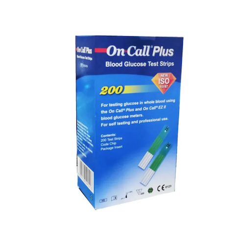 Acon On Call Plus Blood Glucose 200's Test Strips 