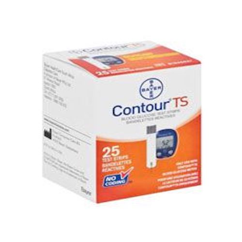 Bayer Contour TS Blood Glucose Test Strips