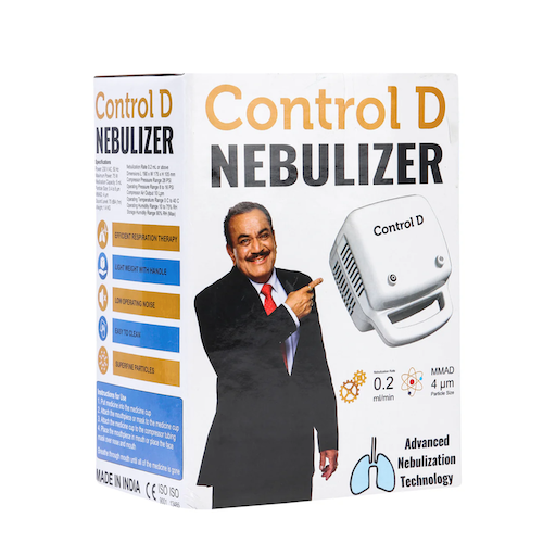 Control D Compressor Complete Nebulizer Kit with Child & Adult Mask Kit